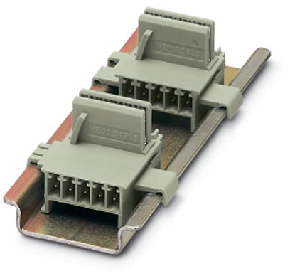 ME 17,5 TBUS 1,5/ 5-ST-3,81 KM    Plug component, Nominal current: 8 A, Nom. voltage: 125 V, Color: gray