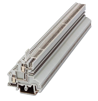 UKK 3-MSTBVH-5,08    Feed-through modular terminal block, Nominal current: 12 A, Nominal voltage: 250 V, Cross section: 0.2 mm? - 4 mm?, AWG: 24 - 12,