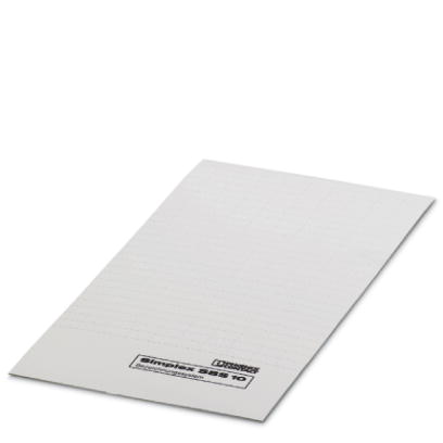 SBS10:UNBEDRUCKT    Marker cards, unprinted, for individual labeling with the M-PEN, 250-section, pe