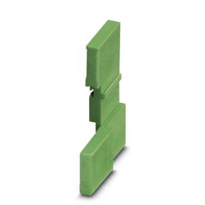 MDSTB-SE    Side element, for lateral sealing of MSTB headers, 2.54 mm thick, color: green