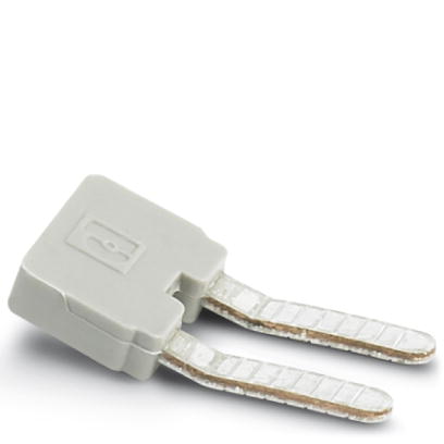 EBP 2- 5    Insertion bridge, fully insulated, for plug connectors with 5.0 or 5.08 mm pitch, no. of