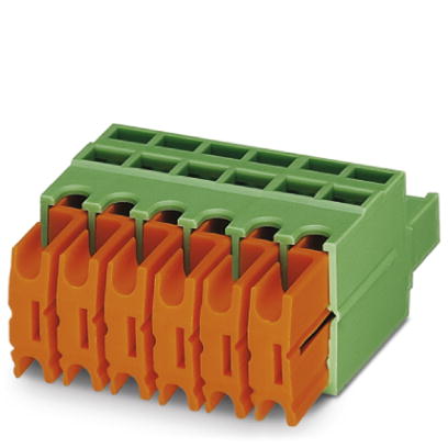 QC 1/ 2-ST-BUS    Plug component, Nominal current: 10 A, Nom. voltage: 500 V, Pitch: 5 mm, Number of