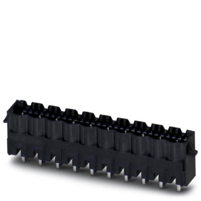 CCVA 2,5/ 2-G-5,08 RNP26THR    Header, Nominal current: 12 A, Nom. voltage: 250 V, Pitch: 5.08 mm, Number of positions: 2, Color: black, Assembly: SMD