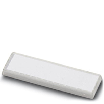 SSMK 60X18    Control cabinet marker, size: 60 x 18 mm, lettering field: 56 x 14 mm, 2 mounting holes M3, including 1 x ES-SSMK-GB 60 x 18