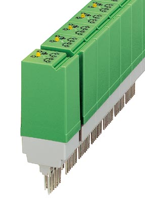 ST-REL4-KG230/ 1- 1    Relay connector, equipped with miniature switching relay, contacts (AgCdO): medium to large loads, 2 N/O contacts, input voltag