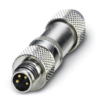 SACC-M 8MS-4CON-M-SH    Sensor/actuator connector, male, straight, 4-pos., M8, shielded, solder conn