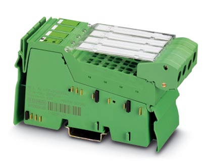 IB IL AI 4/EF-2MBD-PAC    Inline analog input terminal with differential input channels, complete with accessories (connector and labeling field), 2 M