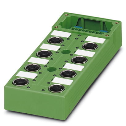 SACB-8/ 8-L-C GG SCO    Sensor/actuator box, with LED, header, pluggable connection and single-assig