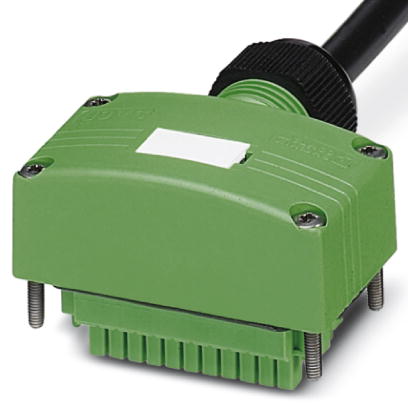 SACB-C-H180-4/ 4- 5,0PUR SCO    Sensor/actuator connector hood, with master cable, marking label, fo