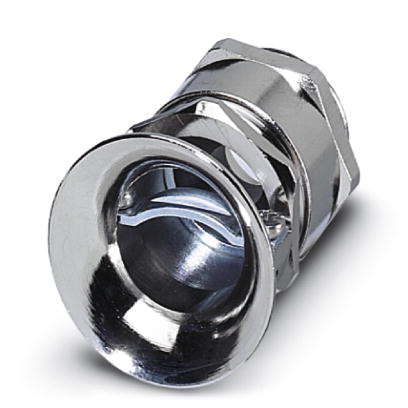 HC-M-KV-T-M25    Metal screw connection with conductor bend protection and strain relief, thread len