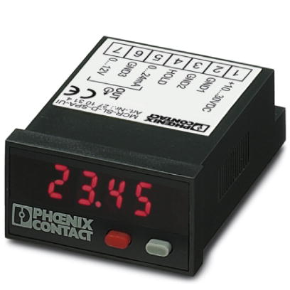 MCR-SL-D-SPA-UI    Digital setpoint encoders with manual and automatic ramp for defining current and voltage signals, 4-pos. display