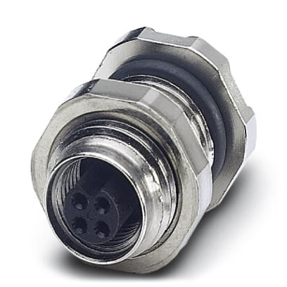 SACC-DSI-M5FS-3CON-L180    Sensor/actuator flush-type socket, 3-pos., M5, prewall/screw mounting, wi