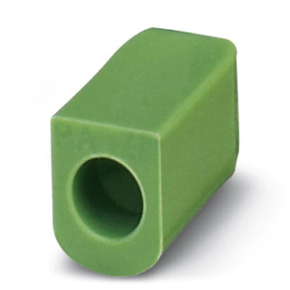 MSTB-BL    Keying cap, for forming sections, plugs onto header pin, green insulating material