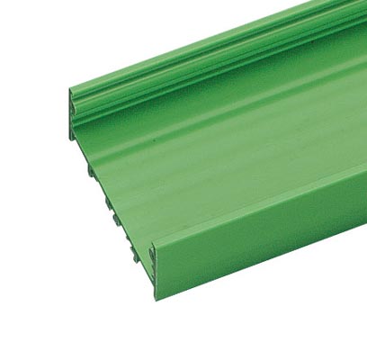 UM 108-PROFIL 235CM BK    Drawn section panel mounting base, with a constructional width of 108 mm and a fixed length of 200 cm