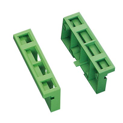 UM 45-SES    Side element, with marker groove, labeling with SS-ZB. Width: 11 mm, length: 45 mm, height: 21 mm