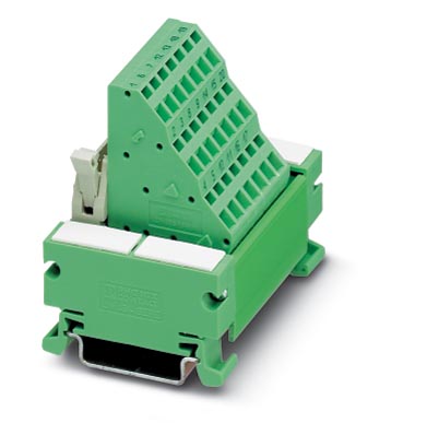 UM 45-FLKS20/ZFKDS    VARIOFACE module, with three-level spring-cage connection and flat-ribbon cable plug connector, for mounting on NS 35/7.5, 20-po