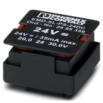 EMD-SL-PS- 24DC    Power modules, pluggable, for EMD-SL-..., supply voltage: 20 V DC ... 30 V DC