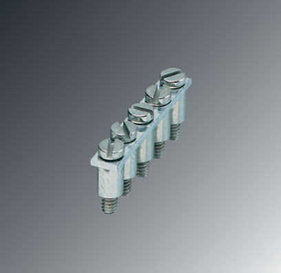 FBRN 5-4 N    Cross connector/jumper for modular terminal block, Number of positions: 5, Color: aluminum