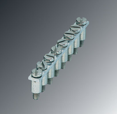 FBRN 8-4 N    Cross connector/jumper for modular terminal block, Number of positions: 8, Color: aluminum