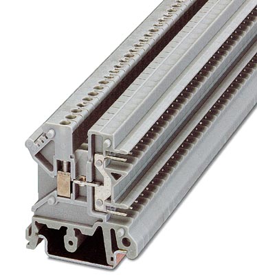 UK 3-MSTB-5,08    Feed-through modular terminal block, Type of connection: Special and hybrid connection, Screw connection, Cross section: 0.2 mm? - 4