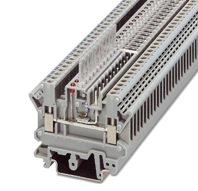 UK 3D-MSTBV-5,08    Feed-through modular terminal block, Type of connection: Special and hybrid connection, Screw connection, Cross section: 0.2 mm? -