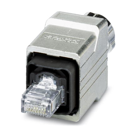 VS-PPC-C1-RJ45-MNNA-PG9-4Q5-B    RJ45 connector, IP67, with push-pull interlocking, metal housing, C