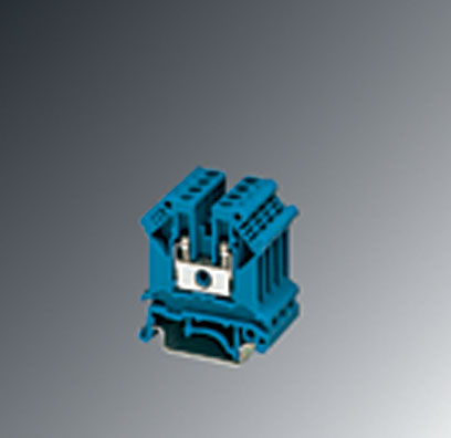 UK  5 BU Feed-through modular terminal block, Type of connection: Screw connection, Cross section: 0.2 mm² - 4 mm², AWG 24 - 10, Width: 6.2 mm, Color: