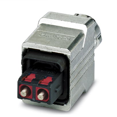 VS-PPC-C1-SCRJ-MNNA-PG9-A3C-C    Fiber optic connector SCRJ, IP67, with push-pull interlocking, meta