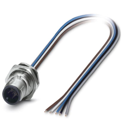 SACC-DSI-MS-5CON-PG 9/0,5 SCO    Sensor/actuator flush-type connector, 5-pos., M12 SPEEDCON, A-coded