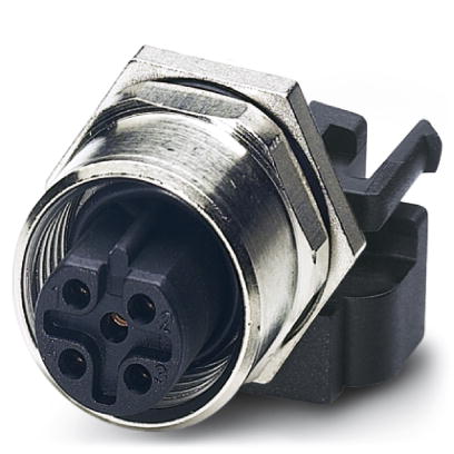 SACC-DSIV-M12FSB-5CON-L180    Sensor/Actuator flush-type socket, 5-pos., M12, B-coded, rear/screw mo