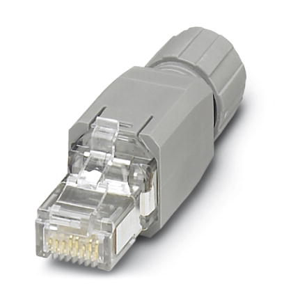 VS-08-RJ45-5-Q/IP20    RJ45-Steckverbinder, IP20, CAT5e, 8-polig, mit QUICKON-Schnellanschlusstechni