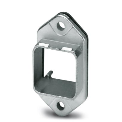 VS-PPC-F1-SCRJ-MNNA-1RP    SCRJ panel mounting frame, IP67, for push-pull interlocking, metal, for t