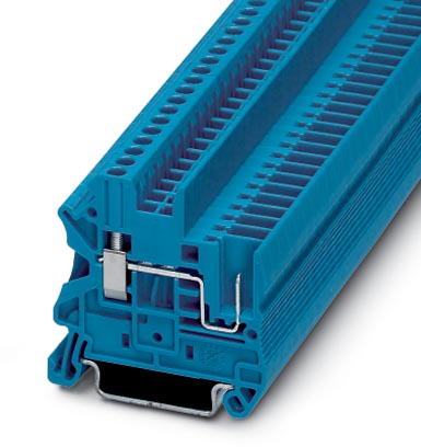 UT 2,5/1P BU    Pluggable screw terminal block, Type of connection: Screw connection, Screw connection, Cross section: 0.14 mm? - 4 mm?, AWG 26 - 12,