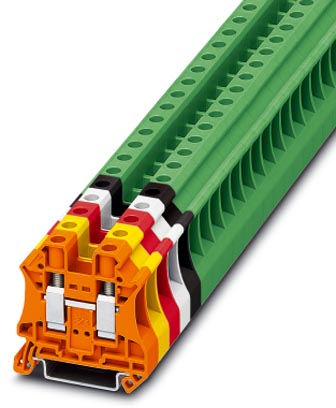 UT 10 OG    Feed-through modular terminal block, Type of connection: Screw connection, Screw connection, Cross section: 0.5 mm? - 16 mm?, AWG 20 - 6,