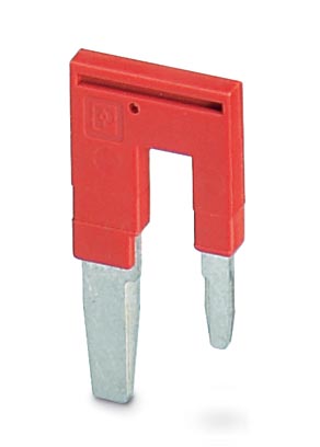 RB UT 16-(2,5/4)    Cross connector/jumper for modular terminal block, Number of positions: 2, Color: red