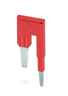 RB UT 16-ST(2,5/4)    Cross connector/jumper for modular terminal block, Number of positions: 2, Color: red