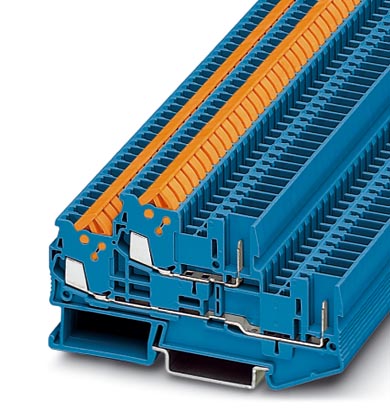 QTTCB 1,5/ 2P BU    Pluggable quick connection terminal, Connection method: Quick connection, Plug connection, Cross section: 0.25 mm? - 1.5 mm?, Widt