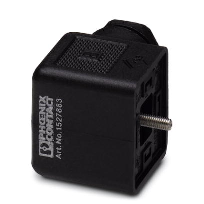 SACC-V-4CON-PG9/A    Valve connector, 4-pos., type A, unconnected, screw connection, cable screw con