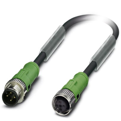 SAC-4P-MS/ 2,0-100/FS SCO OBS    Sensor/actuator cable, 4-pos., PUR gray, straight connector M12 SPE