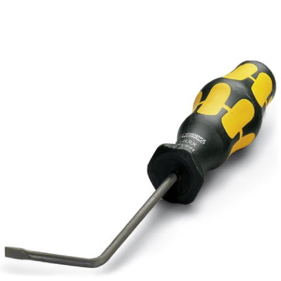 Q-LEVER    QUICKON lever tool, with angled head for confined spaces
