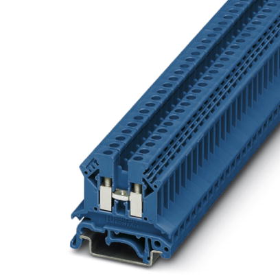UK 2,5 B BU    Feed-through modular terminal block, Type of connection: Screw connection, Cross section: 0.2 mm? - 4 mm?, AWG 24 - 12, Width: 6.2 mm,