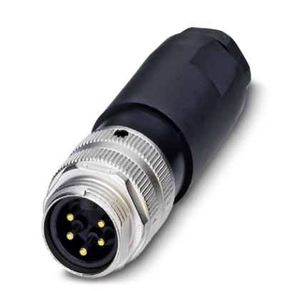 SACC-MINMS-5CON-PG13    Sensor/actuator connector, male, straight, 5-pos., 7-8", screw connection, m