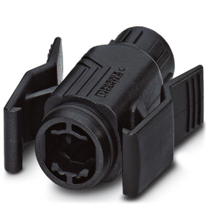 VS-08-T-H-RJ45/IP67-BK    RJ45 sleeve housing, IP67, for pin insert VS-08-ST-H11-RJ45 and VS-08-ST-H