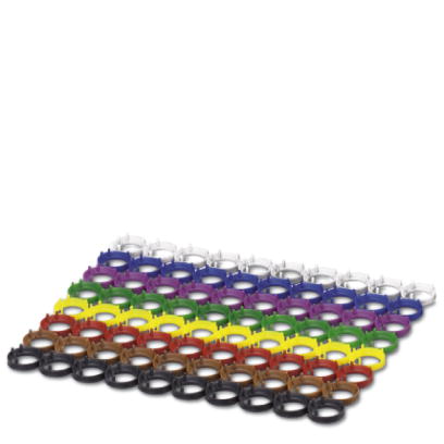 VS-08-RJ45-Q-COD-SET    Coding set, for color encoding of the RJ45 QUICKON connector, consisting of