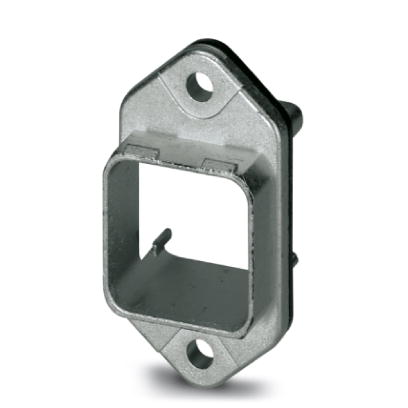 VS-PPC-F1-RJ45-MNNA-1R-PHA    RJ45 panel mounting frame, IP67, for push-pull interlocking, metal, fo