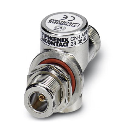 CN-LAMBDA/4-5.9-BB    Attachment plug with Lambda/4 technology as surge protection for coaxial signal interfaces. Connection: N connectors female conn