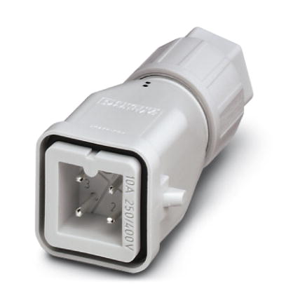 HC-A3-STQ1,5-TFL-G-PA    HEAVYCON QUICKON sleeve housing A3, for single locking latch, 3-pos., with