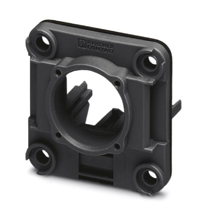 VS-A-F-IP67-BK    Panel mounting frame, IP67, for Freenet system, for round panel cutout, with gromm