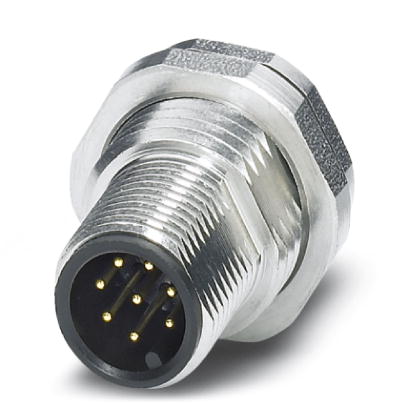 SACC-DSI-M12MS-8CON-L180 VA    Sensor/actuator flush-type connector, 8-pos., M12, rear/screw mountin