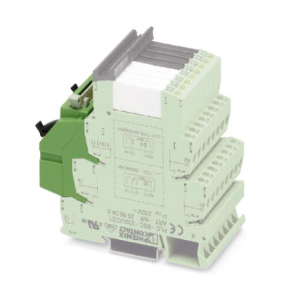 PLC-V8/FLK14/IN/M    V8L-INPUT adapter for eight 6.2 mm PLC interfaces (1 PDT, etc./see "Supplementary Products"). 14-pos. flat-ribbon cable connectio